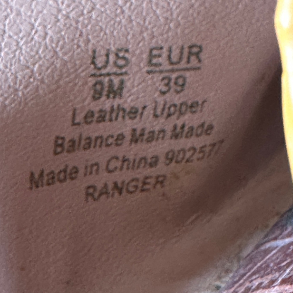 Sam Edelman Ranger Wedge Sandals Womens 9 Yellow Good Suede Cork Platform Mules - Picture 14 of 15